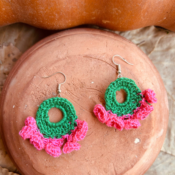 BLOOMBURRY CROCHET EARRING