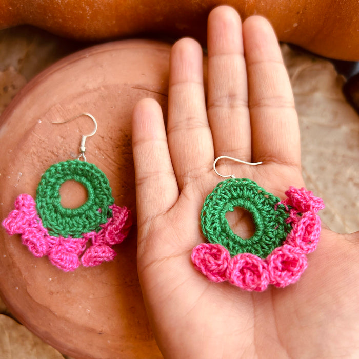 BLOOMBURRY CROCHET EARRING