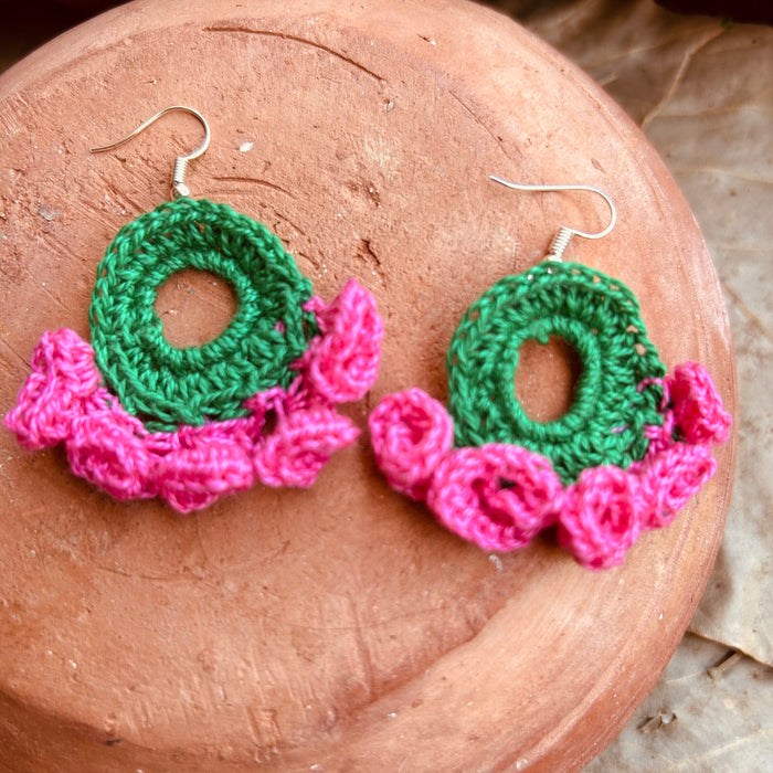 BLOOMBURRY CROCHET EARRING