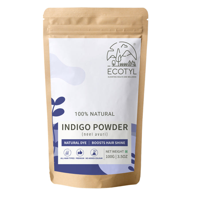 Indigo Powder | Neel Avuri | Natural Hair Dye | Hair Conditioning | 100G