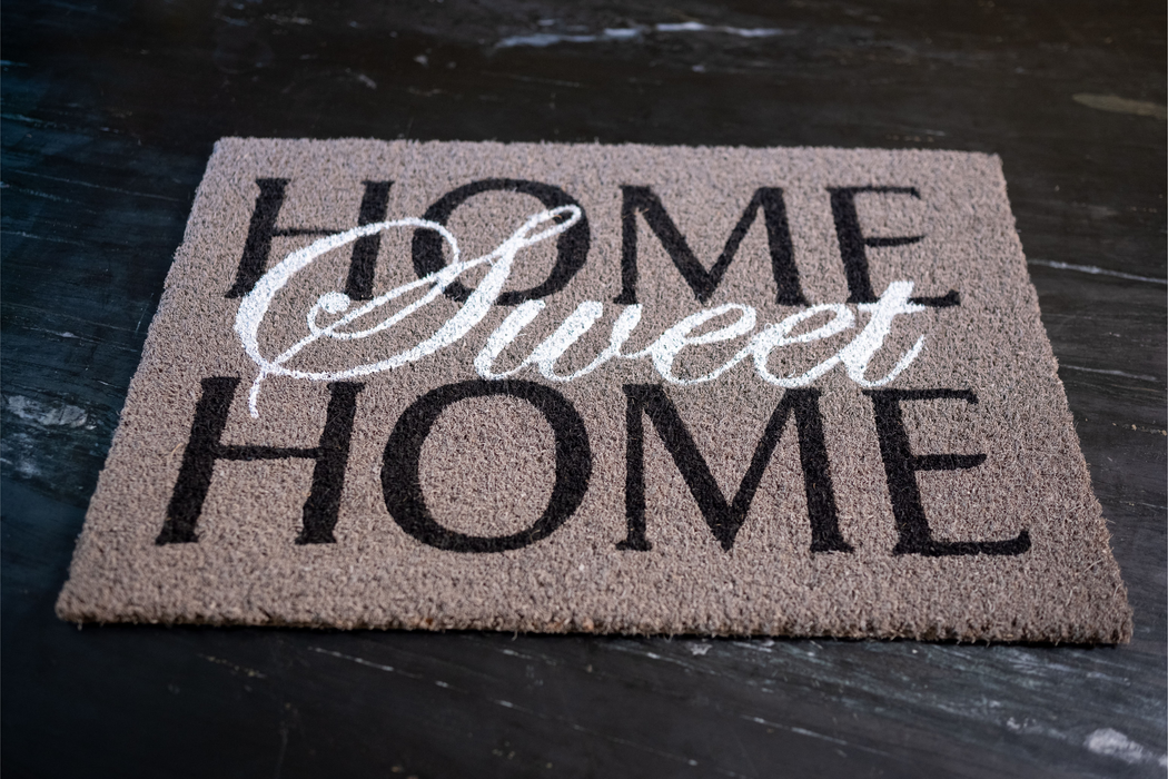 Home Sweet Home Printed Coir Doormat