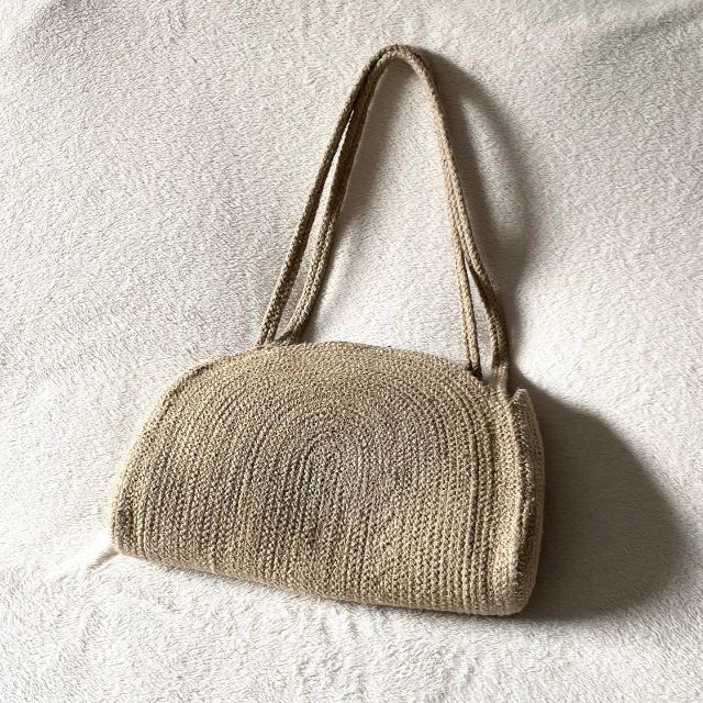 Saanjh Jute Woven Tote Bag | Designer