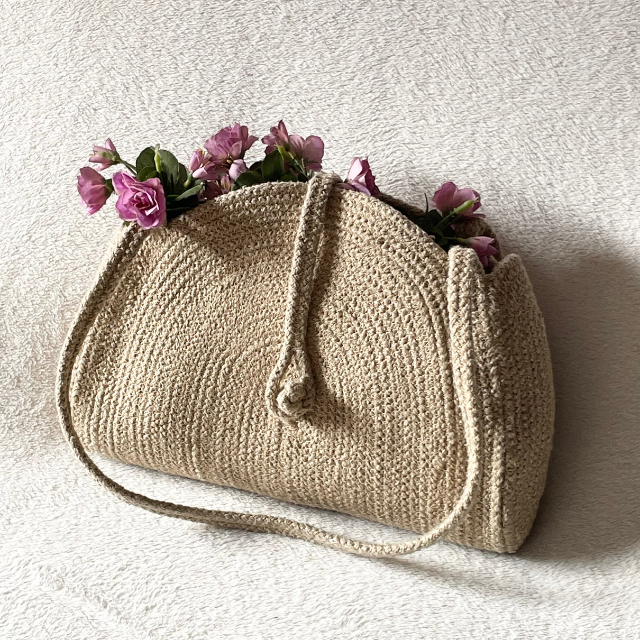 Saanjh Jute Woven Tote Bag | Designer