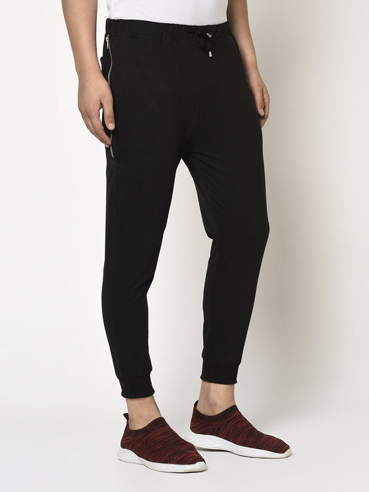 Black With Zip Pocket Jogger