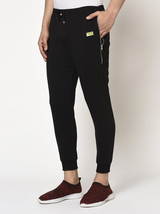 Black With Zip Pocket Jogger