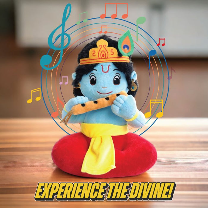 Mantra Singing Baby Krishna Soft Toy