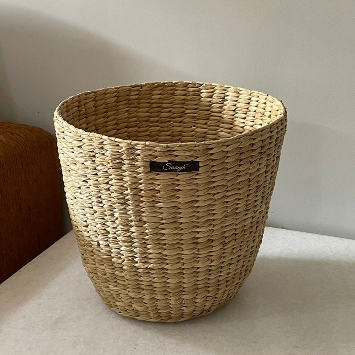 Natural Fiber Planter Pot Sleeve Cone