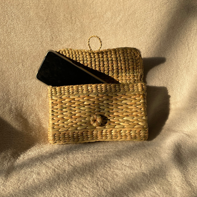 Golden Grass Classy Clutch