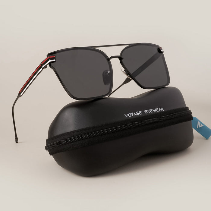 Voyage Wayfarer Black Sunglasses - MG2830