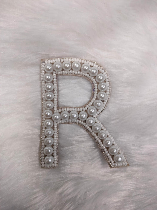 Oceanic Pearl Alphabet 'R' Patch