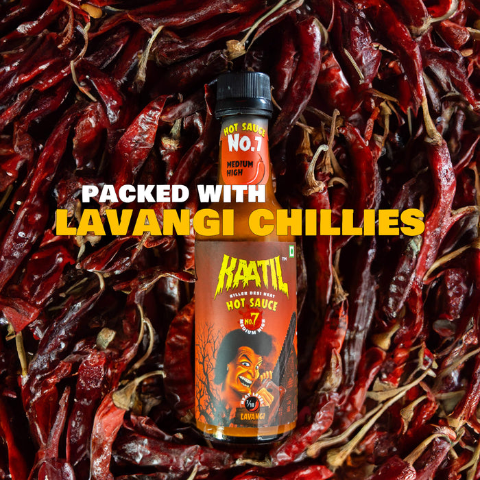 Kaatil Hot Sauce No.7 | Medium-High Heat