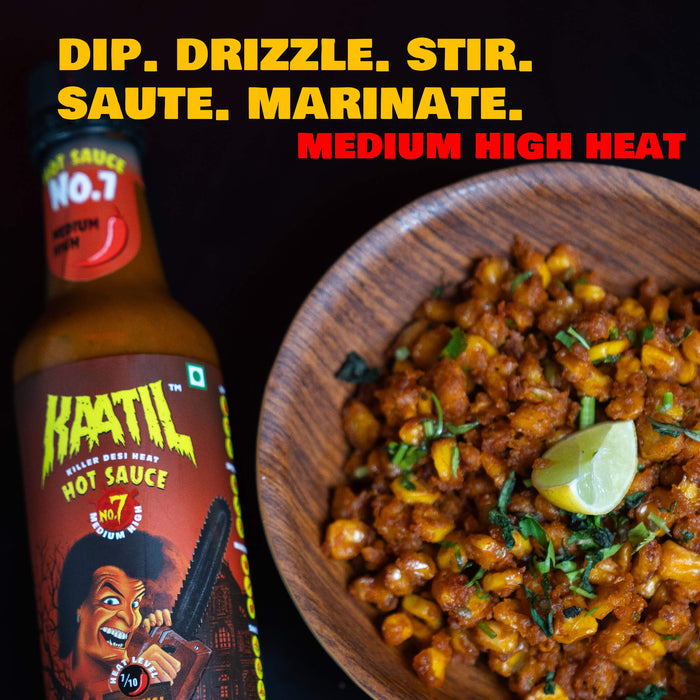 Kaatil Hot Sauce No.7 | Medium-High Heat