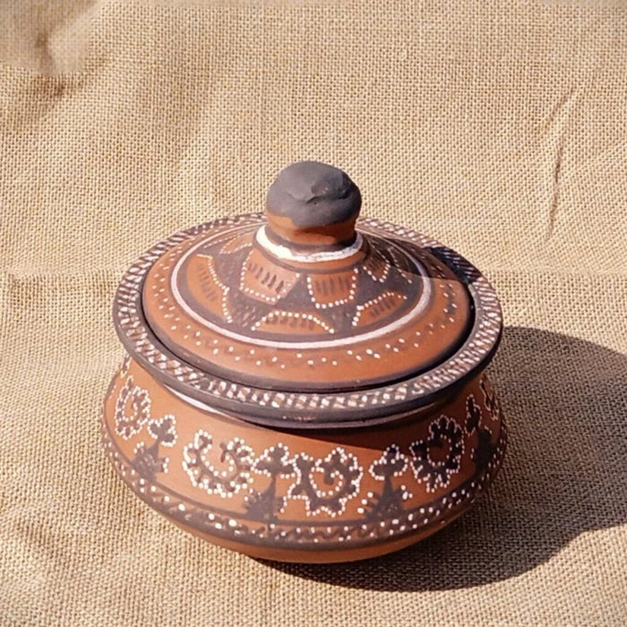 Kutch Painted Pottery Dahi-Handi