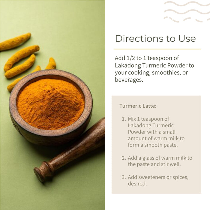 Lakadong Turmeric Powder For Strong Immunity | High Curcumin | 200G