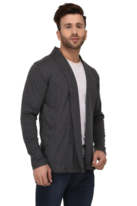 Open Cardigan Full Sleeve Shrug For Men