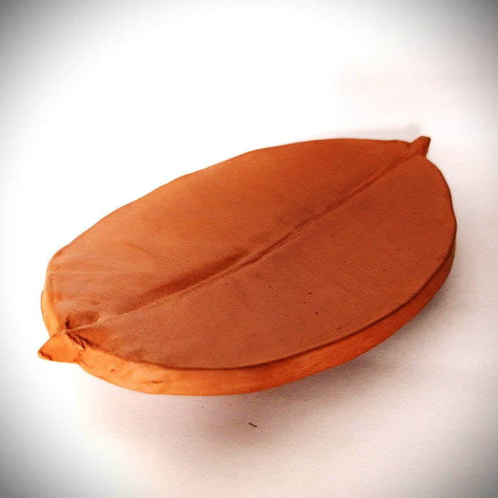 Handcrafted Terracotta Little Leaf Trinket Platter