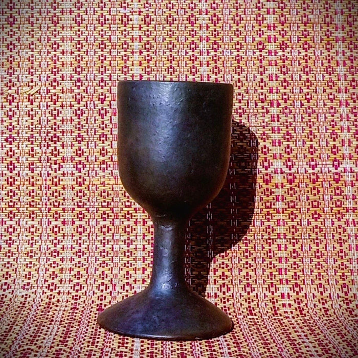 Longpi Black Pottery Wine Glass