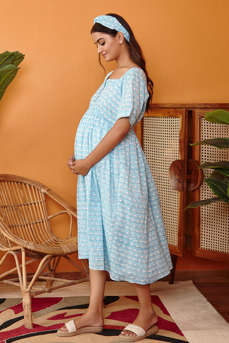 Elephant Parade Maternity Night Dress