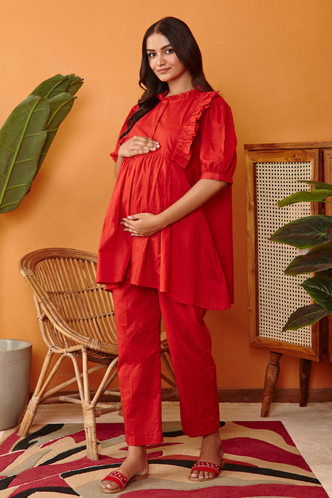 Aurdrey Maternity & Nursing Top Set