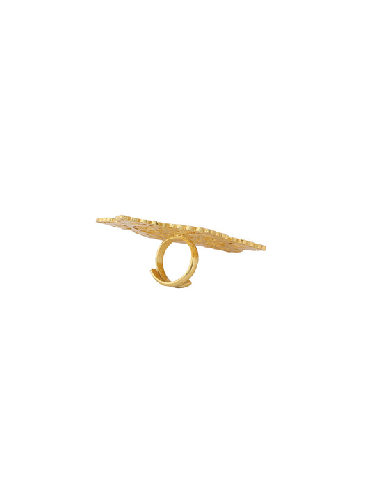 Gul Bahaar Ring -Golden