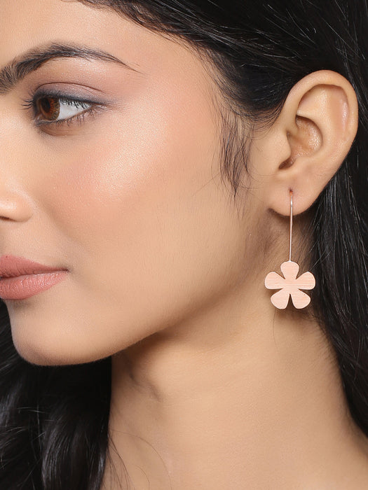 Fleur Earrings - Rose Gold