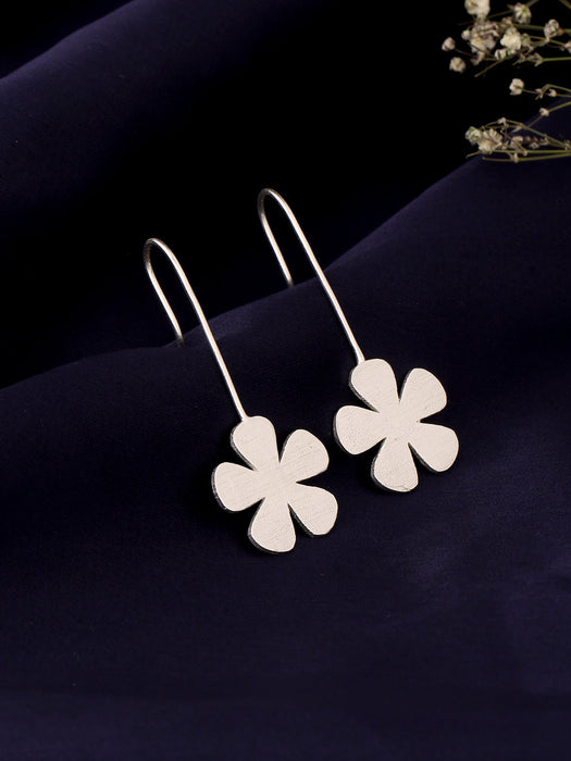 Fleur Earrings - Silver