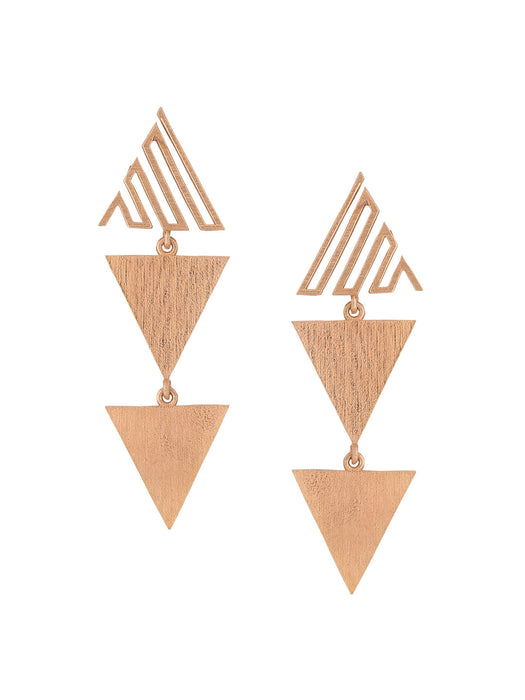 Cleopatra Earrings - Rose Gold