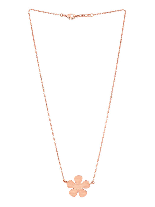 Fleur Necklace - Rose Gold