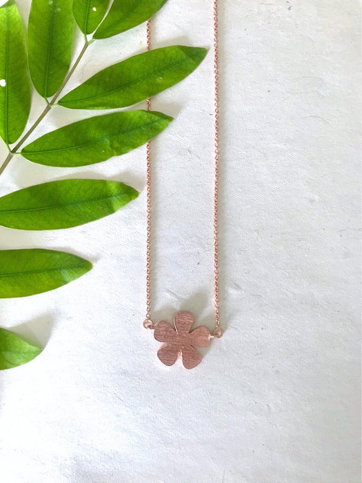 Fleur Necklace - Rose Gold