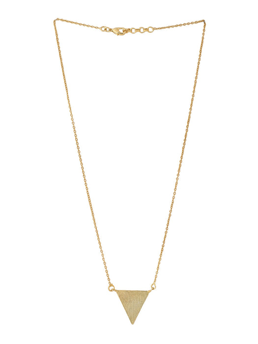 Triangle Necklace - Golden