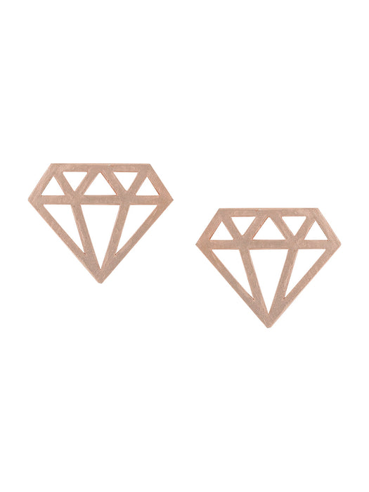 Diamond Studs - Rose Gold