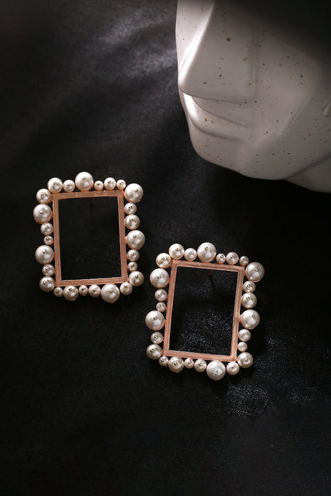 Margaret Earrings - Rose Gold