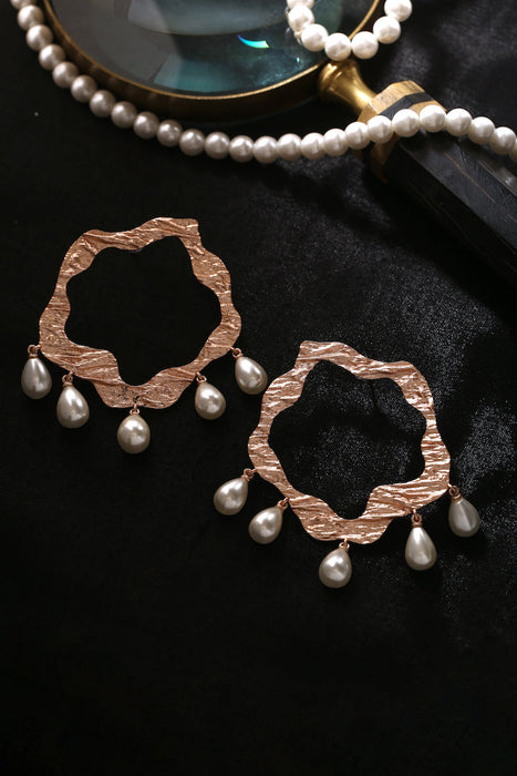 Dianna Earrings - Rose Gold