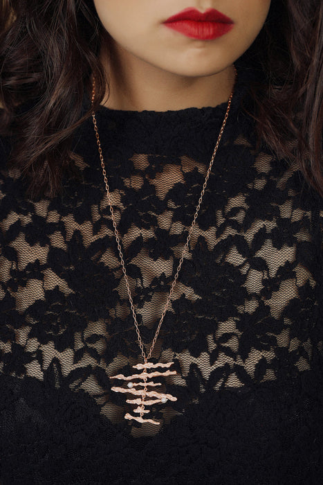 Marianne Necklace - Rose Gold