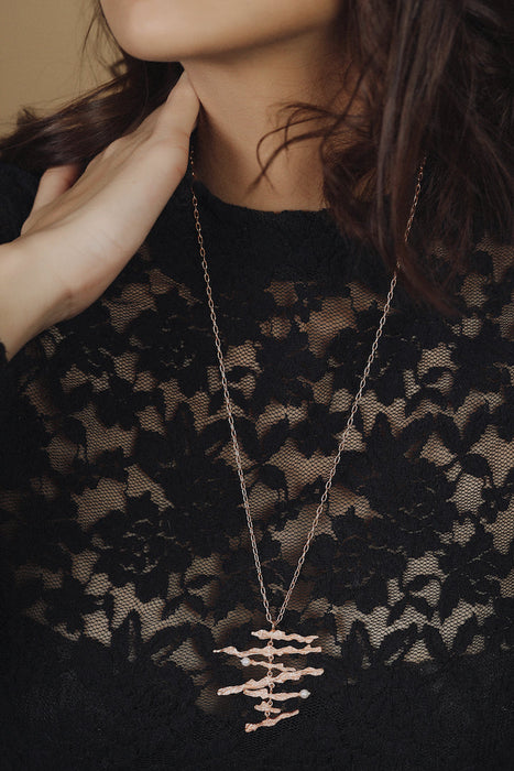 Marianne Necklace - Rose Gold