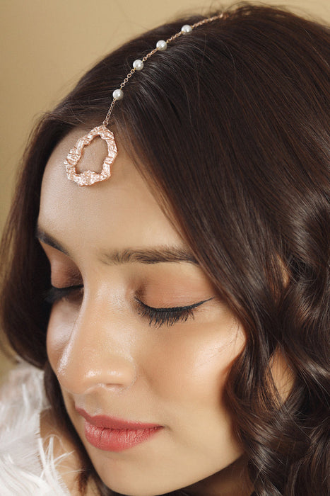 Rosa Headgear - Rose Gold