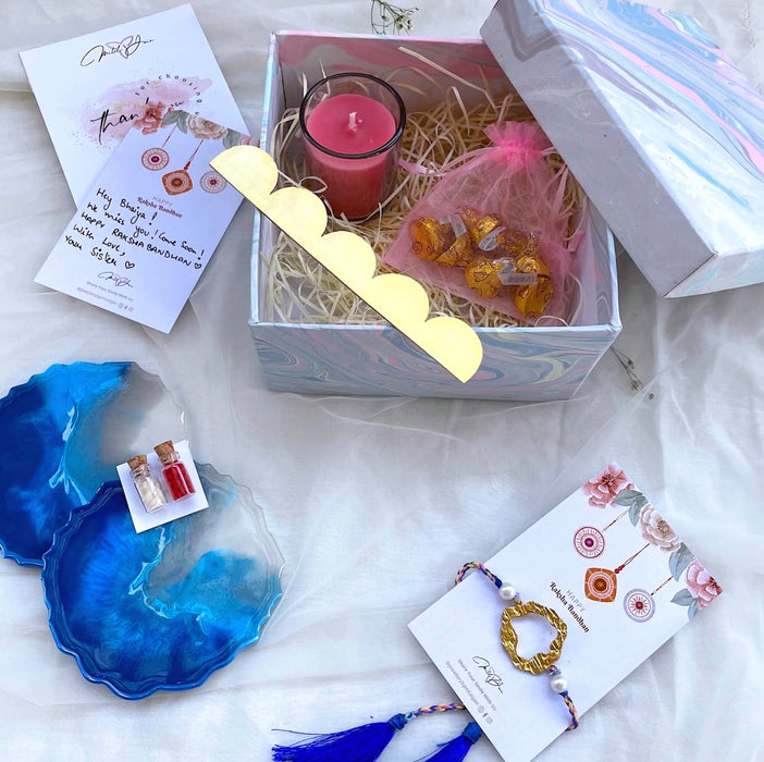 Rakhi Gift Hamper - Premium