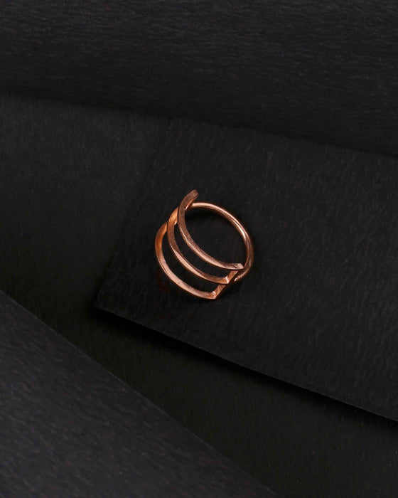 Bezel Ring - Rose Gold