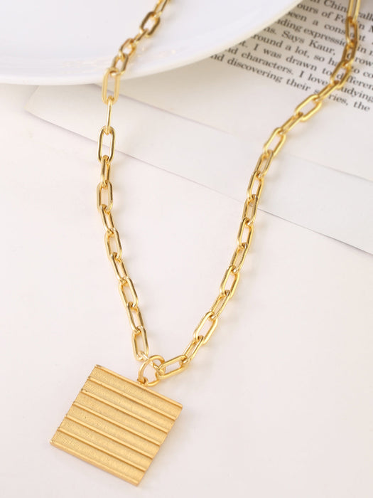 Boxy Necklace