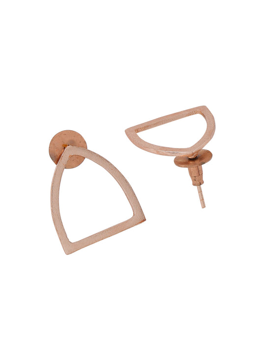 Armour Earrings - Rose Gold