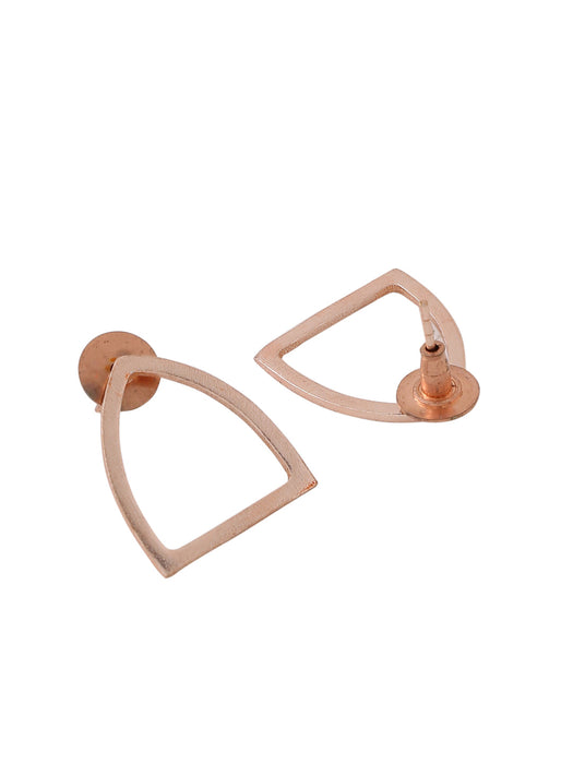 Armour Earrings - Rose Gold