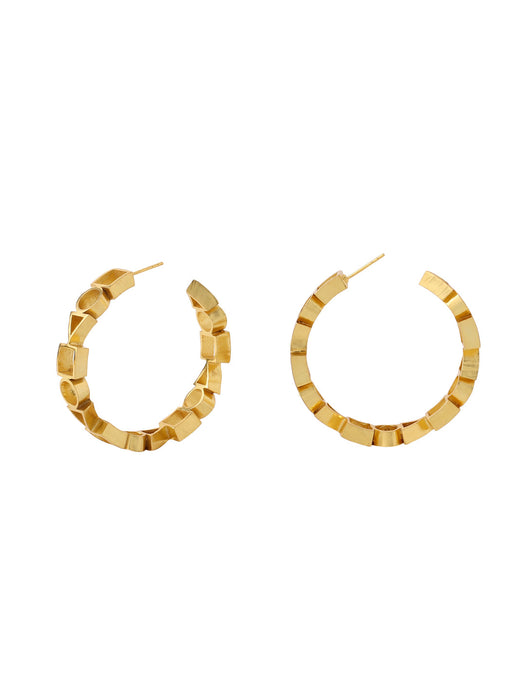 Ludic Hoops - Large (Golden)