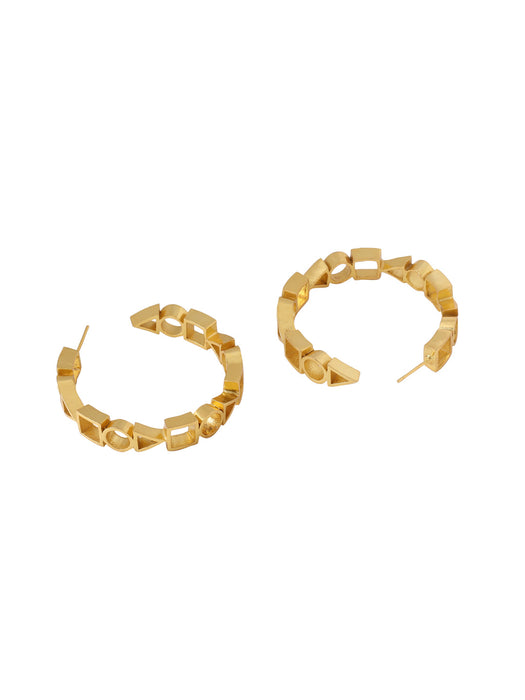 Ludic Hoops - Large (Golden)