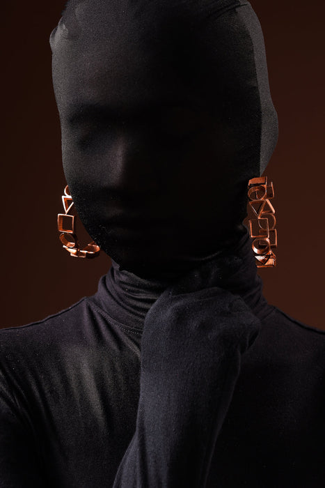 Ludic Hoops - Large (Rosegold)