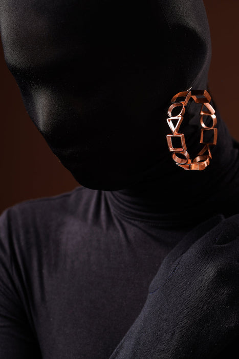 Ludic Hoops - Large (Rosegold)