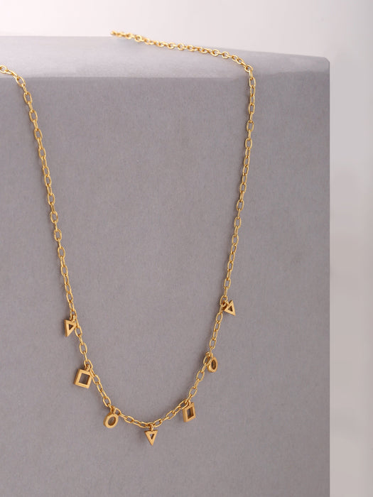 River Necklace - Golden