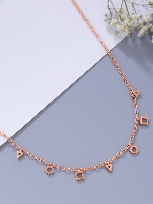 River Necklace - Rose Gold