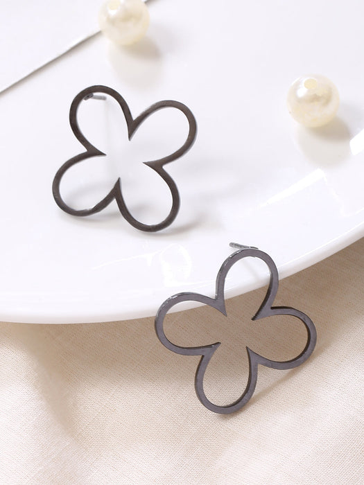 Bud Earrings - Black