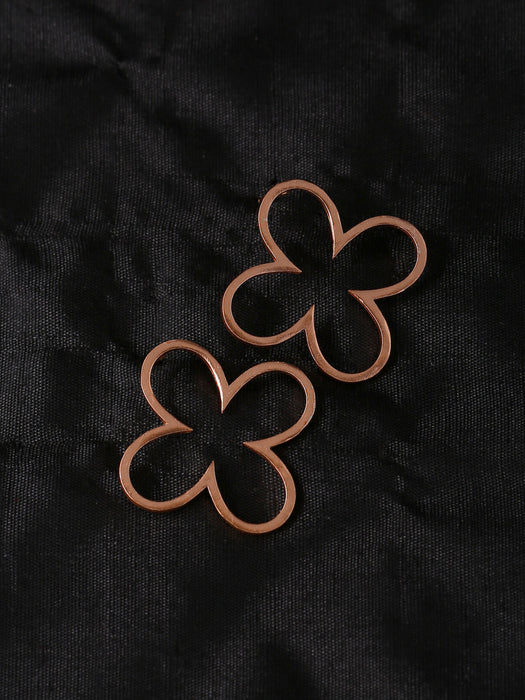 Bud Earrings - Rose Gold