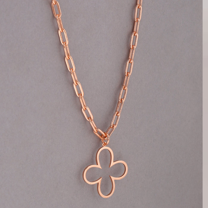 Bud Necklace - Rose Gold